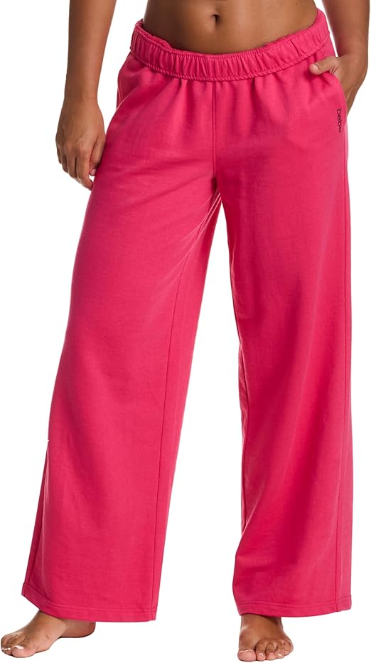 bebe Jogger or Wide Leg Sweatpants French Terry Baggy Sweatpants