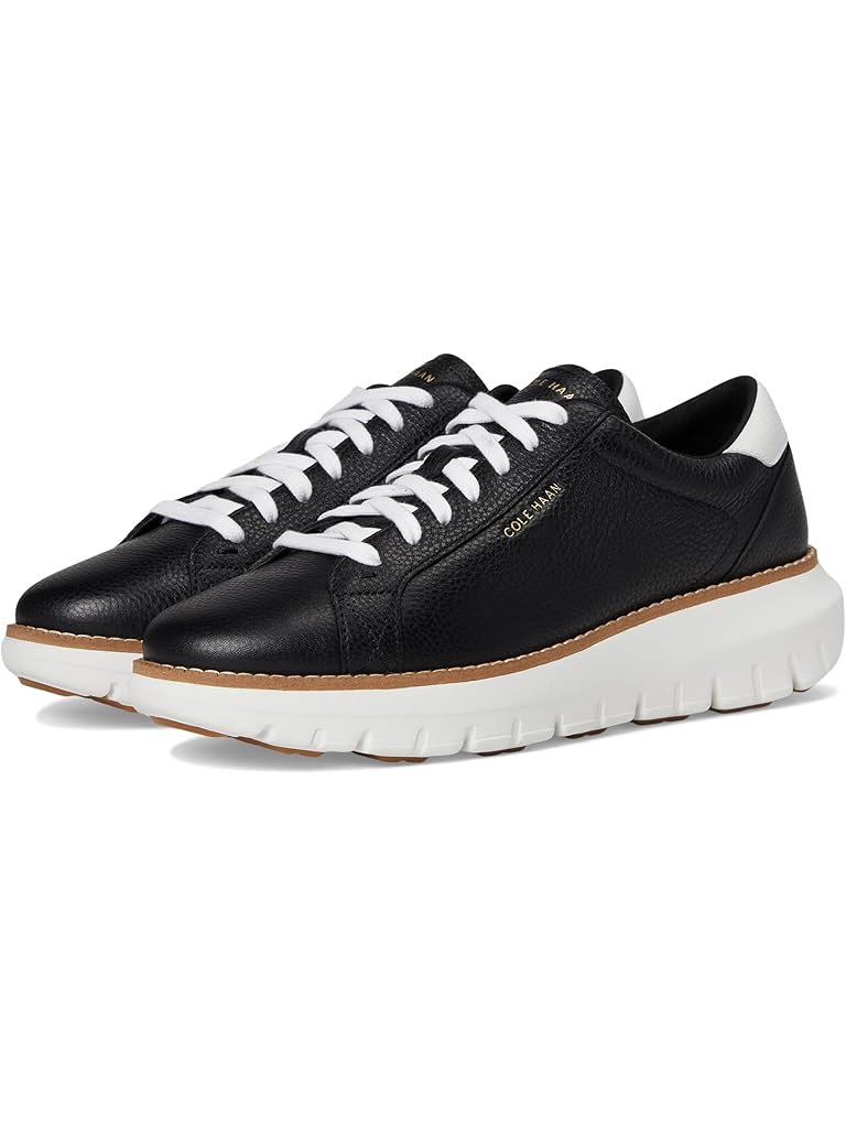Black Cole Haan Zerogrand Rexanna Lace-to-toe Sneakers