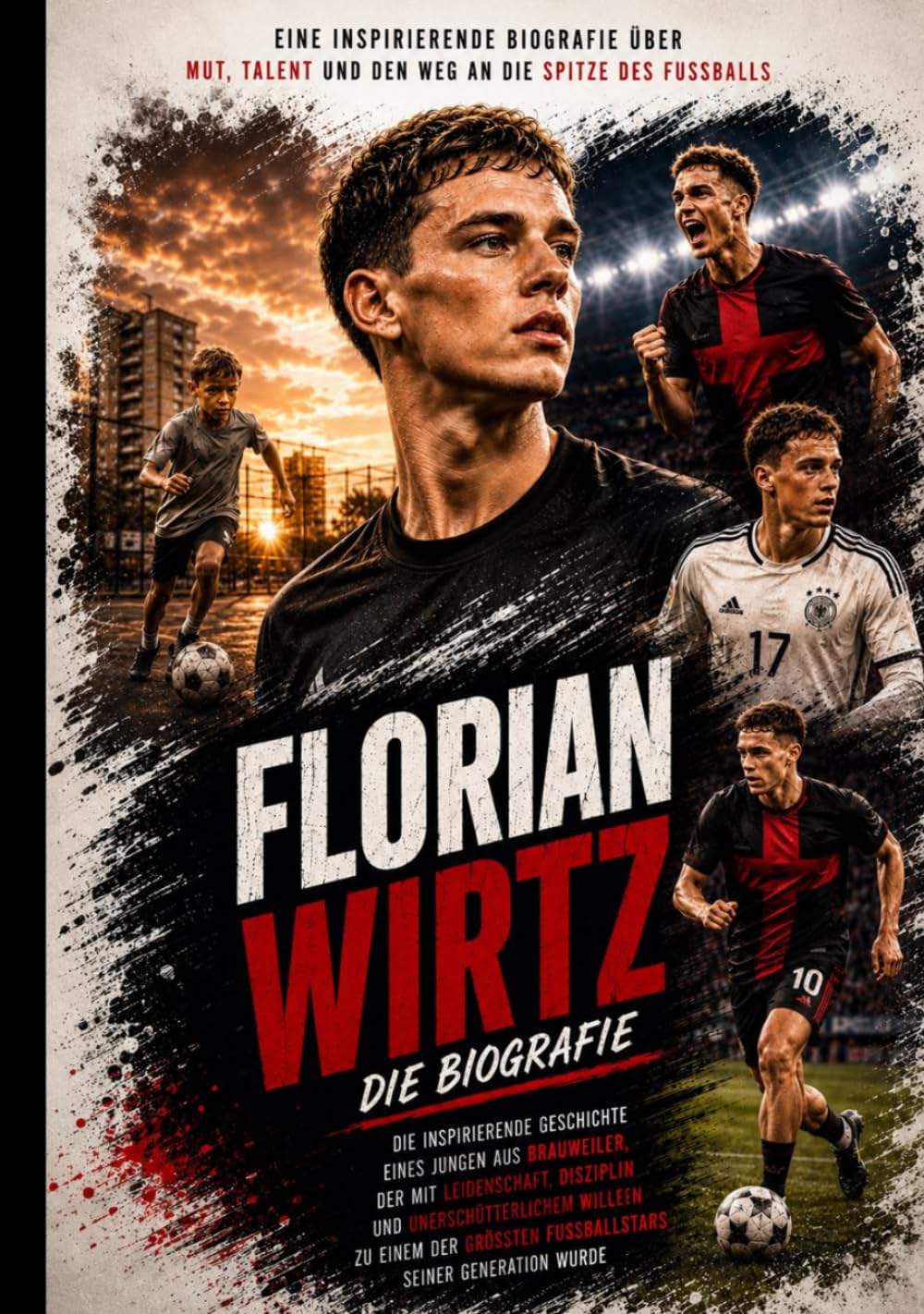 Florian Wirtz (Kinderbuch Biografie): Die inspirierende Geschichte eines Jungen, der mit Leidenschaft, Disziplin und Willen zu einem der größten ... - Kinderbücher Biografien von Fußballern)