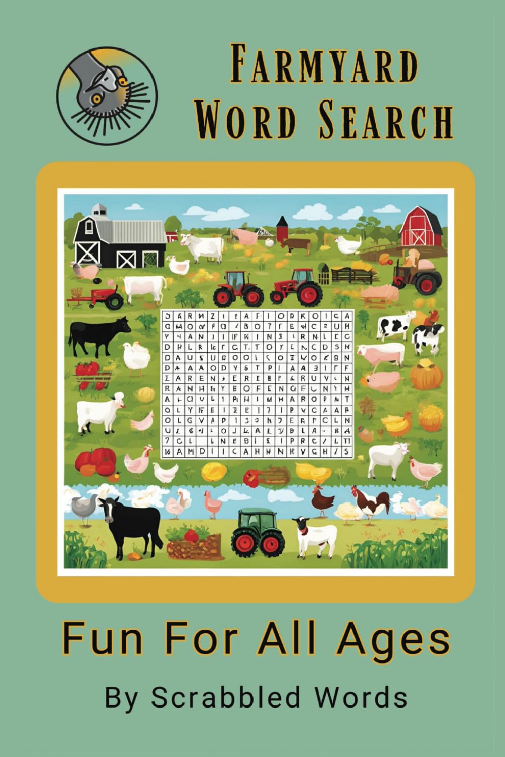 Farmyard Word Search with easy to read print about Farms, homesteads, and animals | 6x9 inches | ... free time | for adults, seniors, and Teens: Farm ... free time | for adults, seniors, and Teens