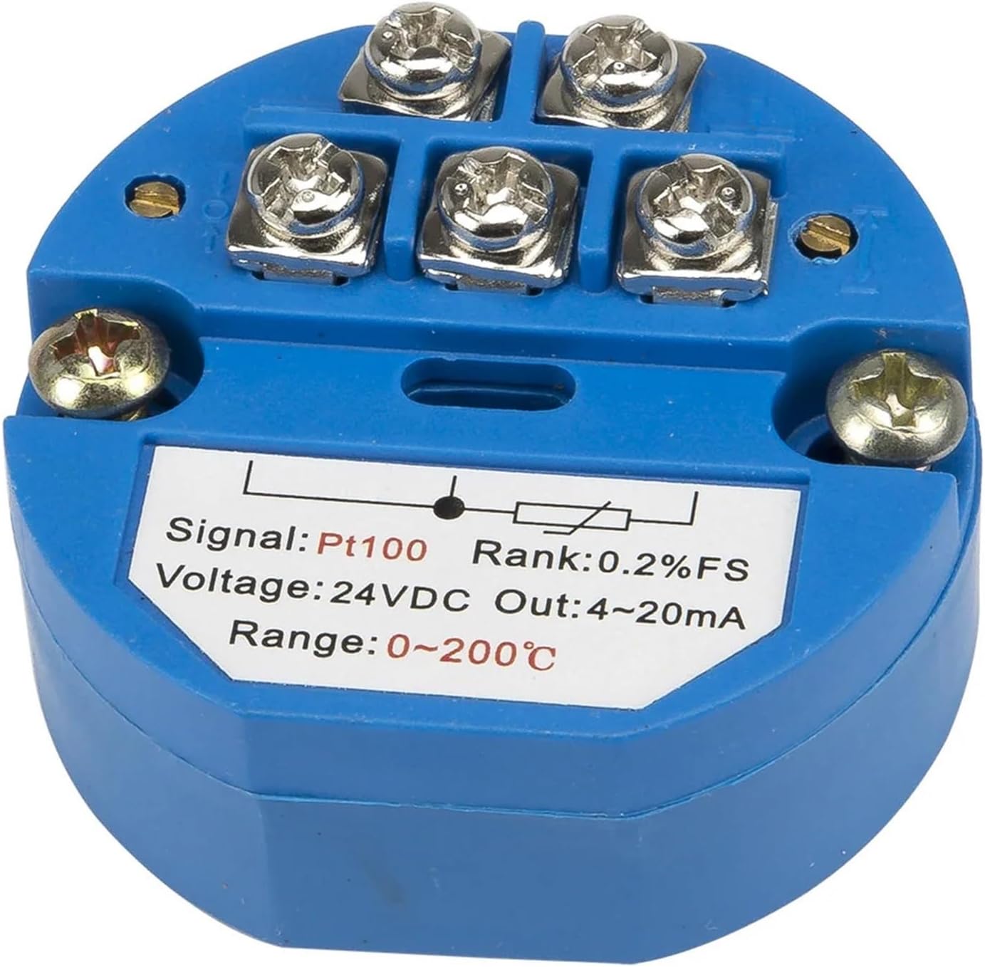 FTT01 4-20mA Output PT100 Temperature Transmitter Module Temperature Amplifier templifier Range Begin with 0 Degree(0 to 300 Degree)