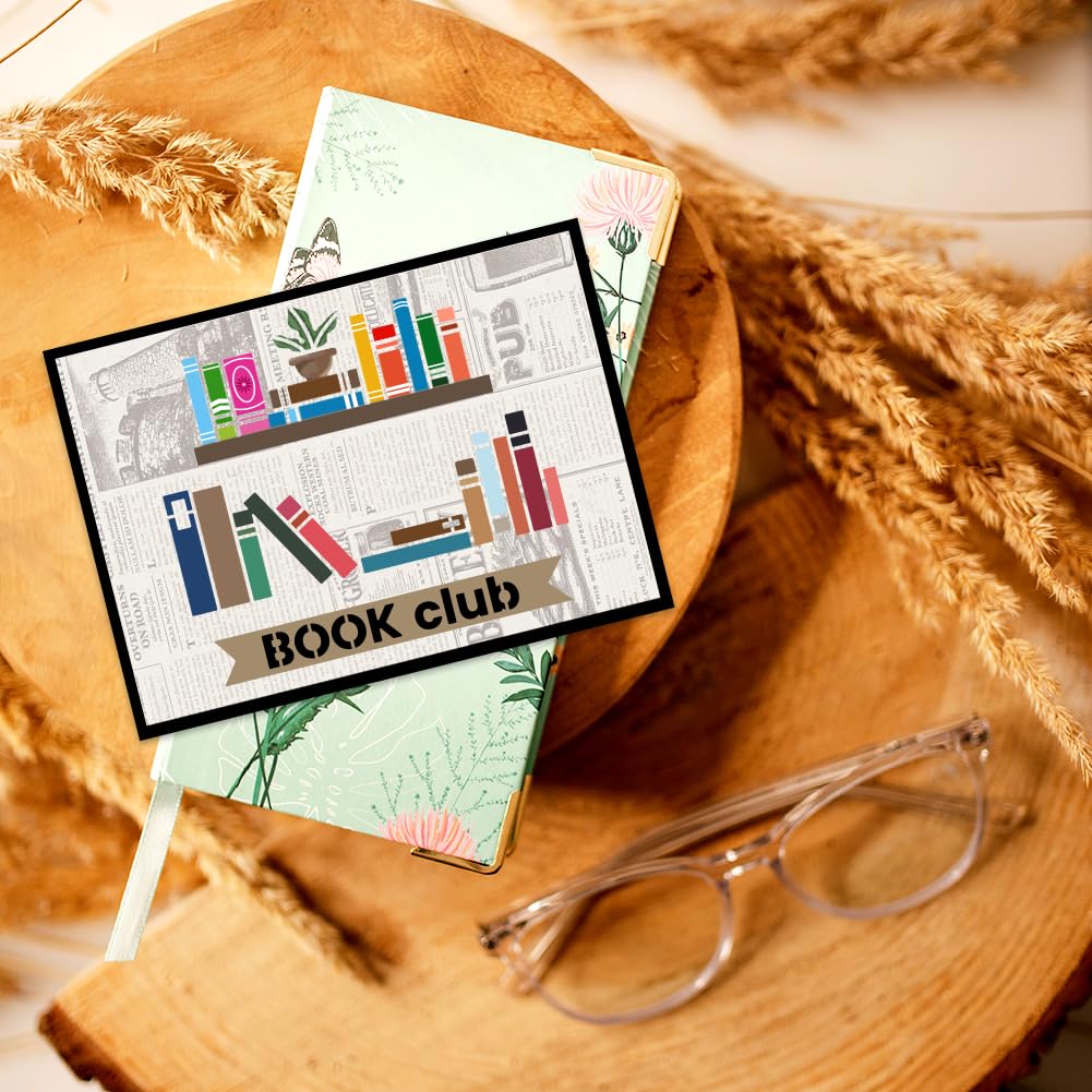 BEUNITONE Book Metal Stencils for Journaling, Crafts, Painting - Reusable Planner Stencils for Notebook, Cards, Scrapbook Art Projects - Personalized DIY Journal - Image 6