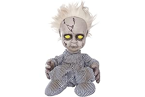 EVAPLUS Haunted Crying Baby Doll: A Spine-Chilling Halloween Companion