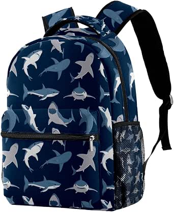 Zaino ScruffyTed Per Bambini Dino - Grande Capacità, Leggero, Impermeabile, Con Scomparto Per Laptop - Per Scuola E Viaggi