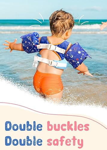 Miniatura 3 de Toddler Floaties for 20-50 Pounds, Kids Swim Vest with Arm Water Wings for Children 1,2,3,4,5,6,7 Years Old
