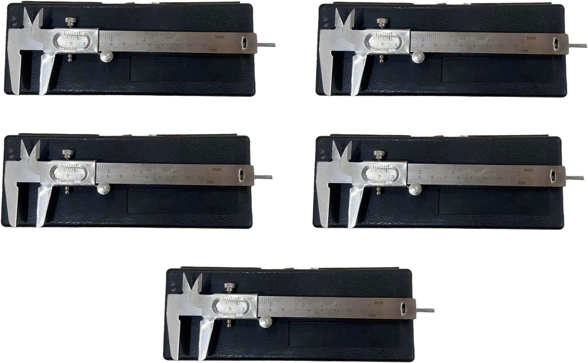 RG Vernier Caliper Slide Caliper Measures 0-12.5cm x 0.1cm, Metallic, With Storage box || Laser Printed (5)