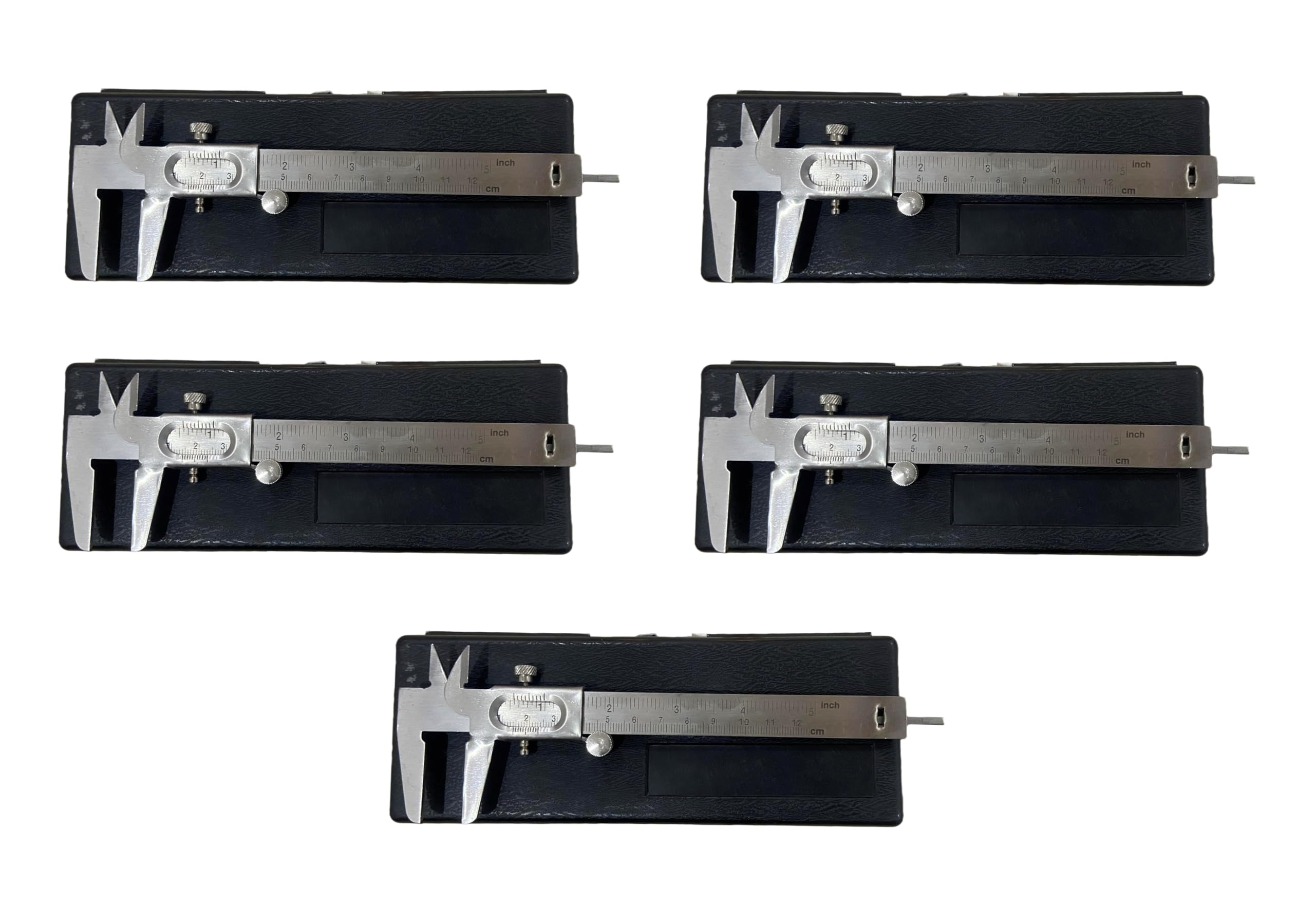 RG Vernier Caliper Slide Caliper Measures 0-12.5cm x 0.1cm, Metallic, With Storage box || Laser Printed (5)