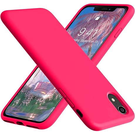 iPhone XR Case for [iPhone XR], Caudabe Slim Liquid Silicone [Anti-Slip] Shockproof...