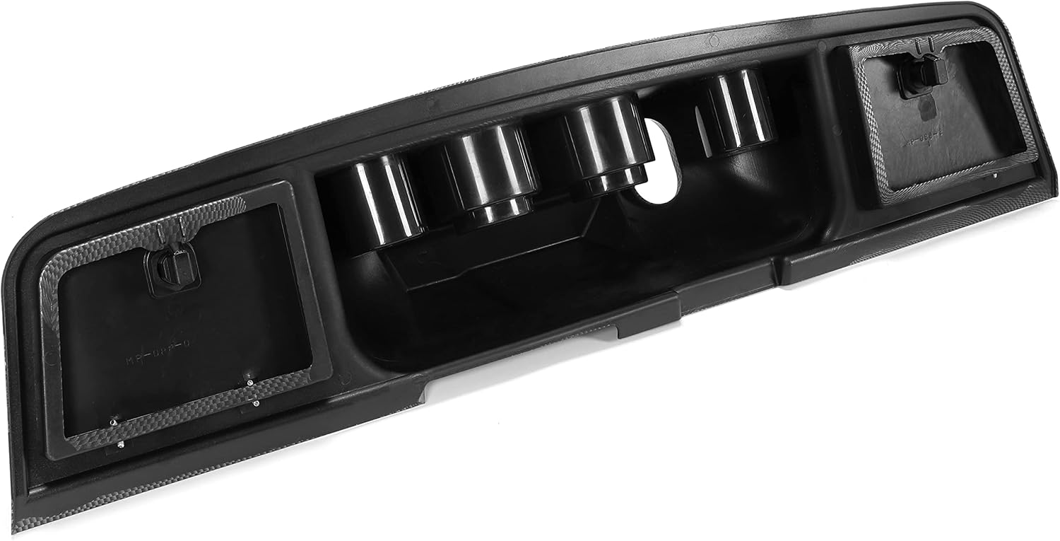 Kojem Dash Cover Compatible with 1995-2007 YAMAHA G14 G16 G19 G22 Gas or Electric Carbon Fiber Painting Dashboard Cover Dash Cap Assembly