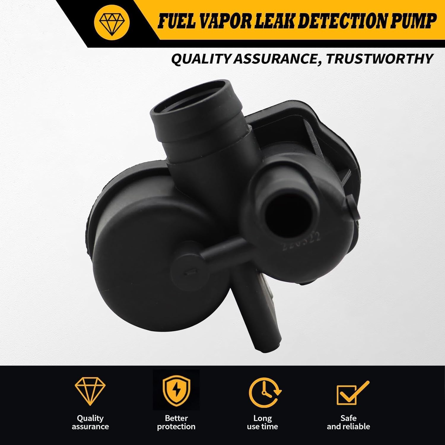 Fuel Vapor Leak Detection Pump Compatible with 128i 135i 325i 328i 330i 335i 525i 530i 535i 540i Replace 16137193479 310-601 0261222018