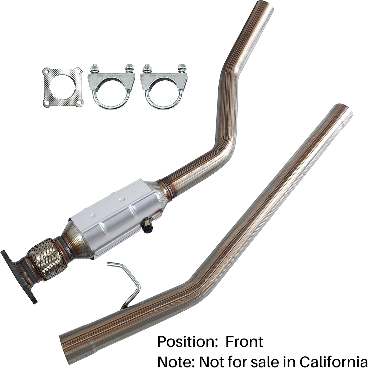 Catalytic Converter Compatible with Dodge Grand Caravan 2005-2007 Base/SE 3.3L SXT 3.8L,Chrysler Town & Country 2005-2007 3.3L 3.8L(EPA Compliant high flow standard)