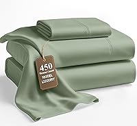 Vista 40 de LANE LINEN - Sábanas tamaño Queen, 450 hilos, 100% algodón, refrescantes, transpirables, con bolsillo profundo, 4 piezas, color negro