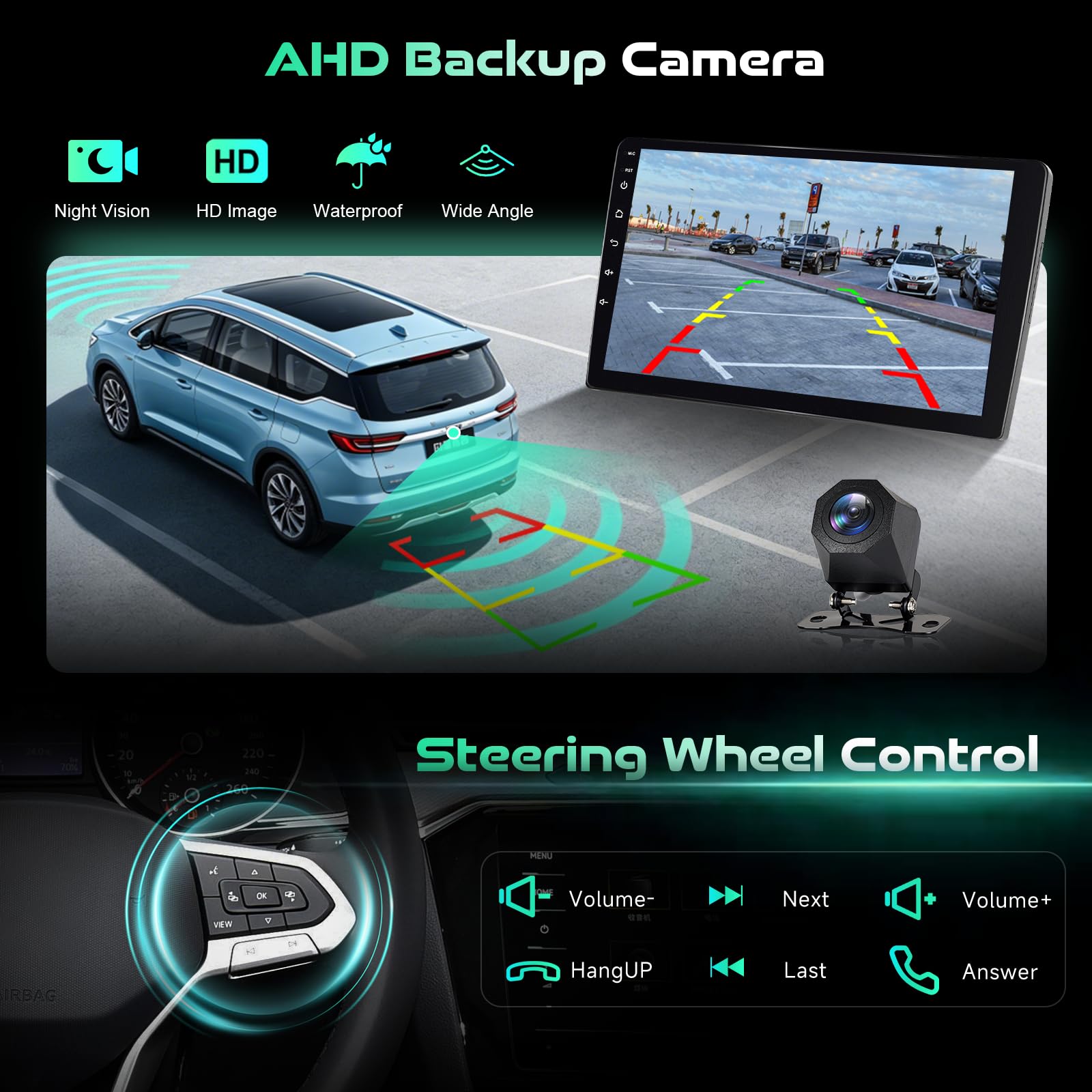 [2G + 64G] Inefala Android 15 radio samochodowe do Nissan Qashqai 2006-2016 z bezprzewodowym Carplay Android Auto, 9-calowy ekran dotykowy radio z radiem samochodowym 2DIN BT5.0, nawigacja GPS, WiFi