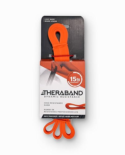 THERABAND Banda de alta resistencia, súper bandas elásticas para mejorar la flexibilidad, rehabilitación de lesiones y entrenamientos de cuerpo