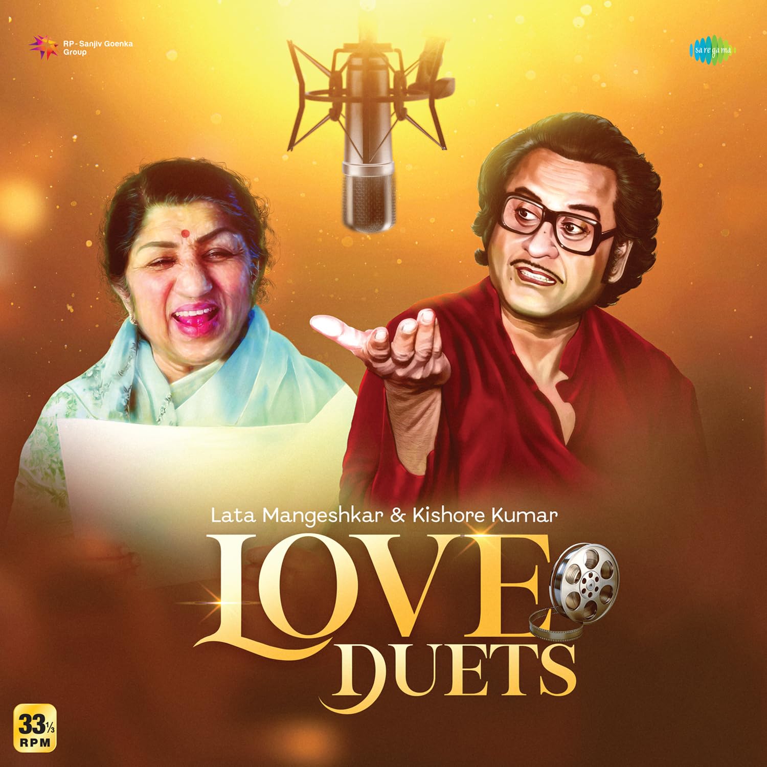 Saregama Vinyl Record – Love Duets – Lata Mangeshkar & Kishore Kumar Saregama Vinyl Record – Love Duets – Lata Mangeshkar & Kishore Kumar
