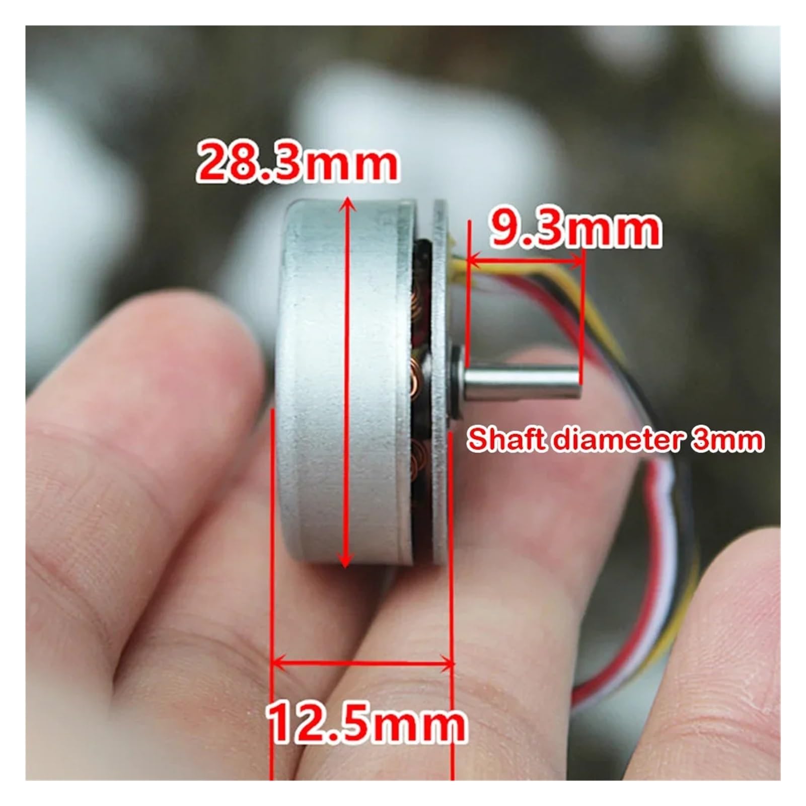 3/5/10 PZ Micro 3-fase 4-fili DC 6V-12V 9000RPM Brushless Motore Rotore Esterno 10W Mini Mute Fai Da Te Giocattolo Modello Pezzi di Ricambio 9V per generatore fai da te(10pcs)