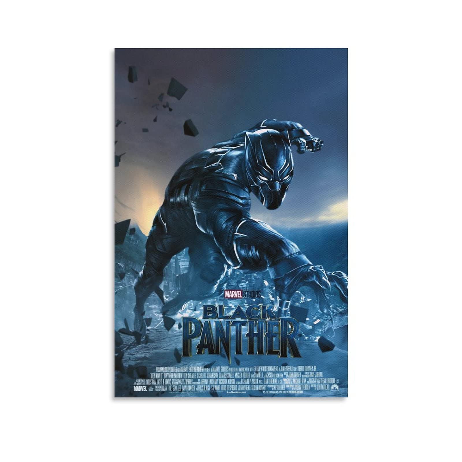 Amazon.co.jp: マーベル ポスター ブラックパンサー ポスター お風呂