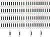 100 Pcs 1 x 1.5V AA Battery Spring Clip Black Plastic 1 x 1.5V AA Battery Case Holder Box Black Red Wire Leads
