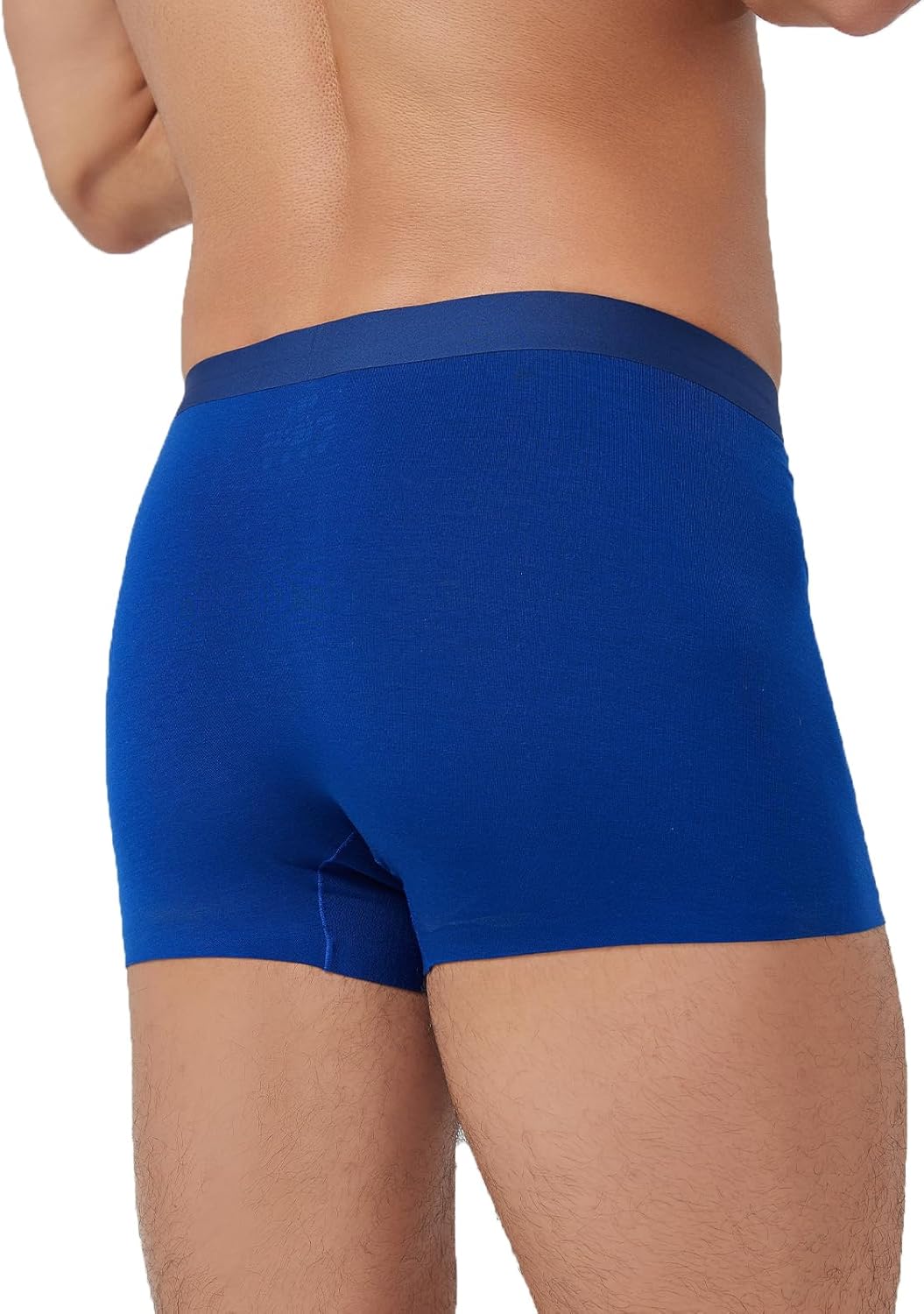 Men’s Merino Wool Tencel Boxer Briefs 3-Pack, Soft Underwear with Support Pouch Base Layer - Image 4