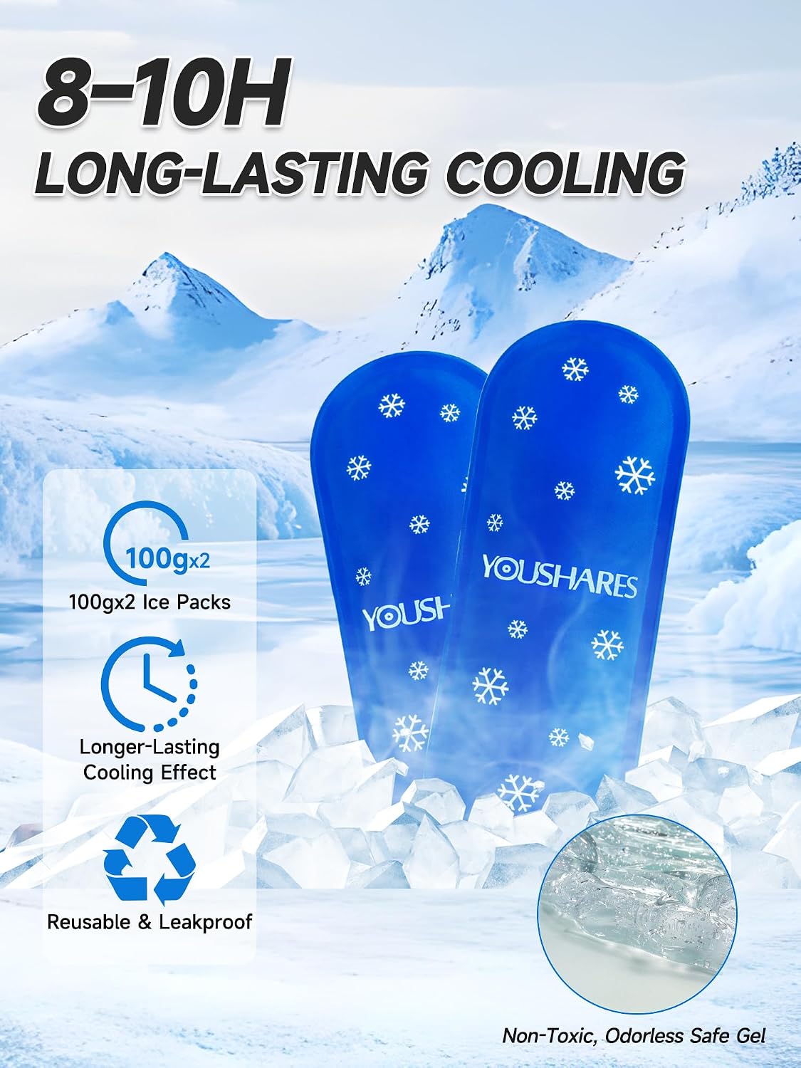 YOUSHARES Cooler Travel Case for Zepbound & Mounjaro Pens, Holds 4 Pens image 4