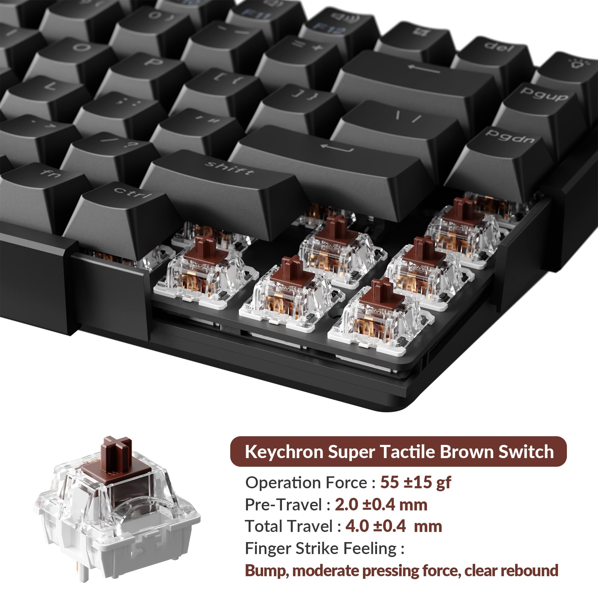 Snapklik.com : Keychron Super Switch - 110PCS Brown Tactile Mechanical ...
