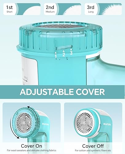 Miniatura 2 de BEAUTURAL afeitadora para telas y quitapelusas