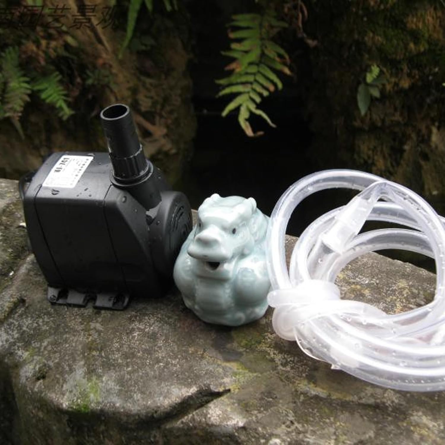 Pond Spitters for Small Ponds, Water Feature Outdoor Fountain Spitter, Animal Pond Fountains, Garden Decor for Koi Pond, Outdoor Water Feature Statue (6.5 * 5 * 5.5Cm/2.6 * 2 * 2.2In)