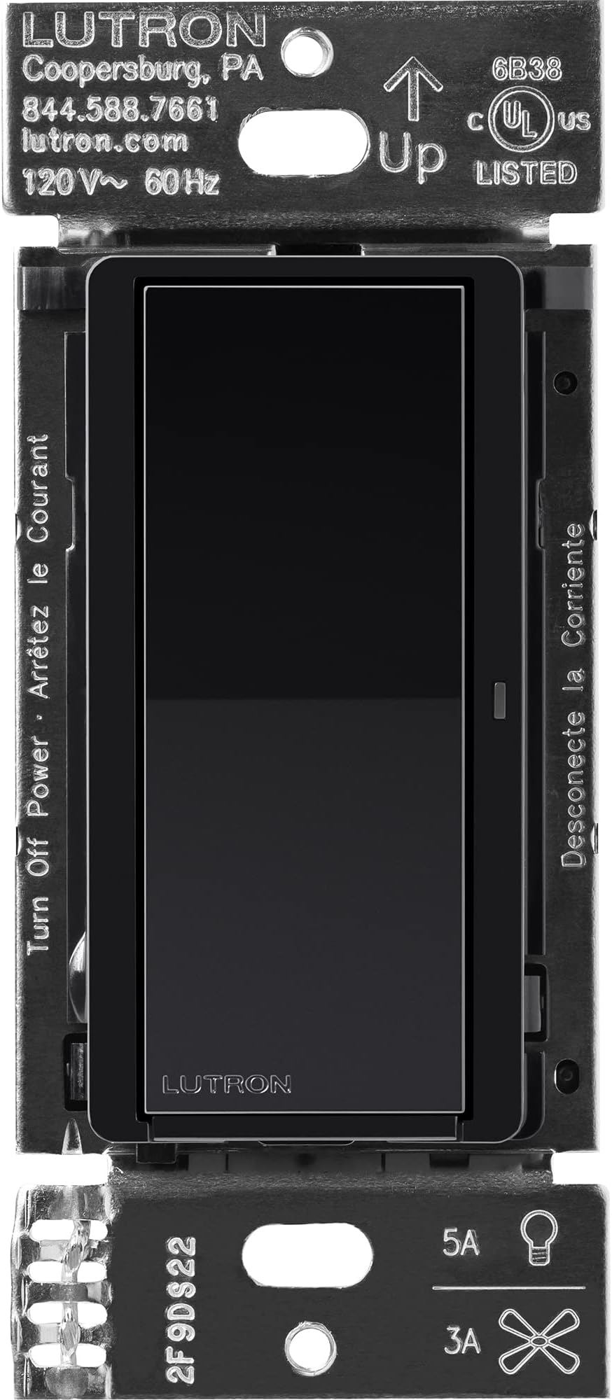 Caseta Claro Smart Switch for Lighting and Fans (Smart Hub Required)