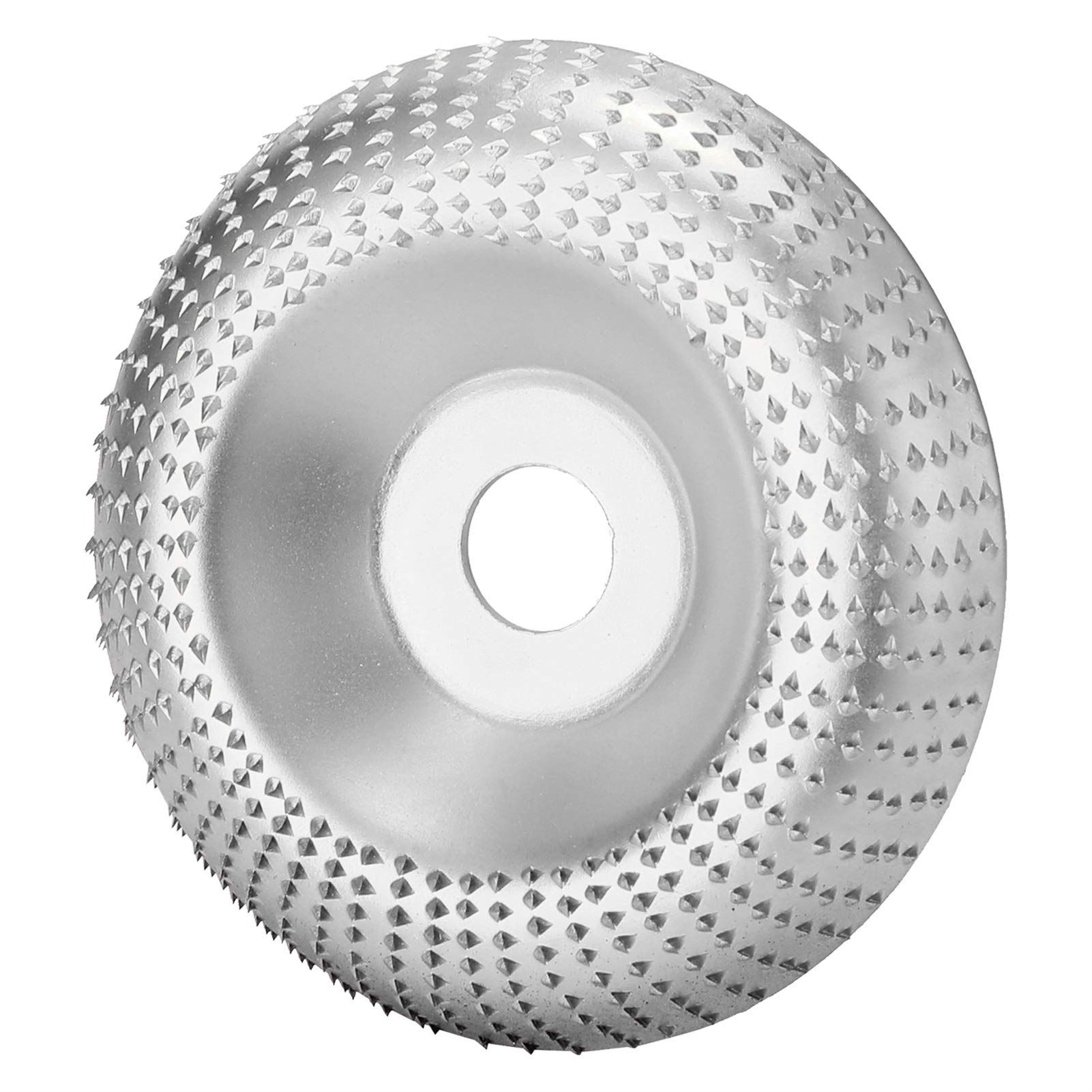 Disco de molinillo de ángulo rápido y efectivo Molinillo de ángulo Ruedas, ángulo de madera Rueda de molienda Lijado Talla Herramienta rotatoria Disco abrasivo 16mm Forma de perforación para molinillo