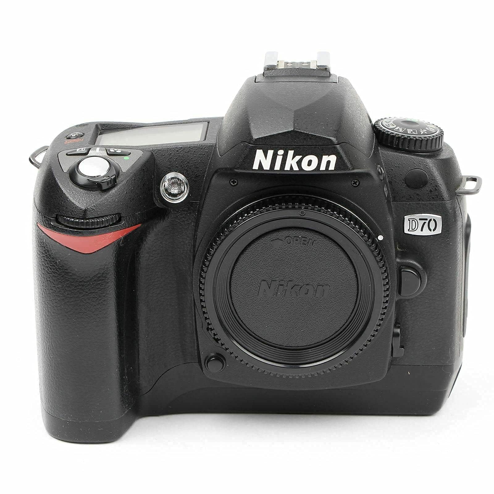 Nikon D70 Appareil photo numérique Reflex 6.1 Boîtier nu Noir
