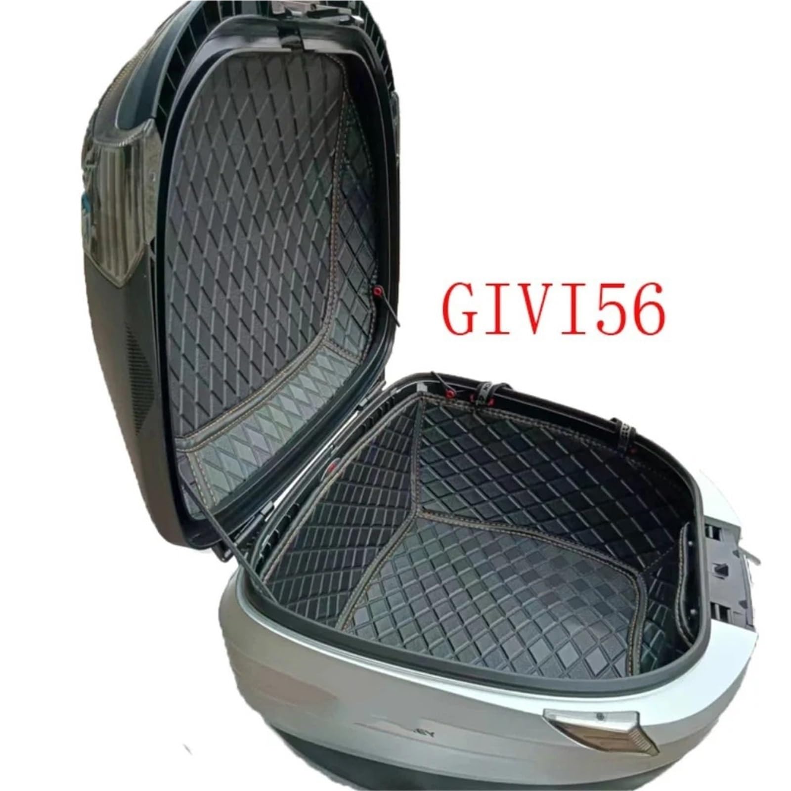 motocyklowyTopcase Wyściółka bagażnika motocyklowego pasująca do GIVI V56 V56NNT MAXIA 4 V47 DLM30B Mata ochronna do kufra górnego, wewnętrzna podkładka do kufra bagażnika motocykla(V47)