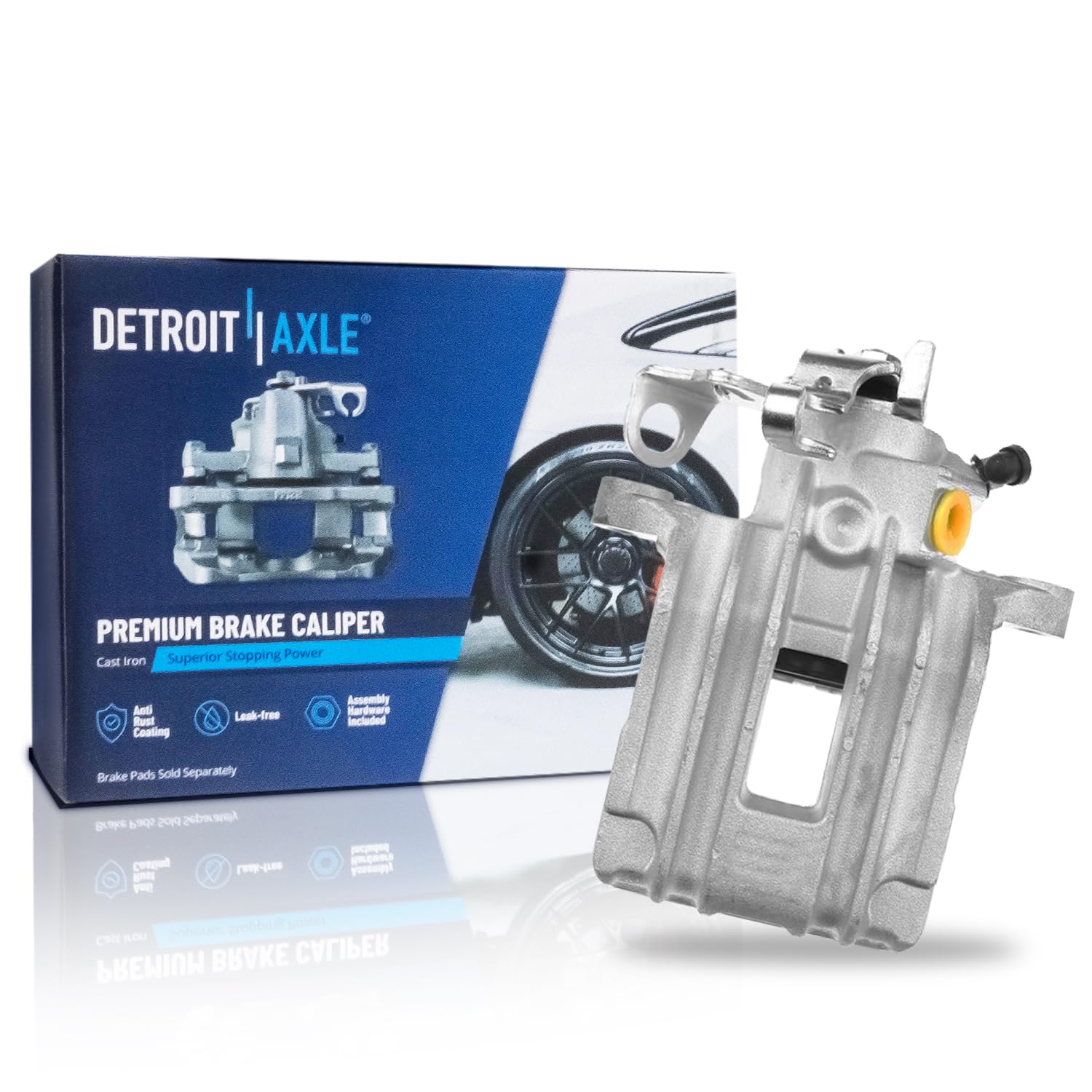Detroit Axle - Rear Right Brake Caliper for Volkswagen Golf City
