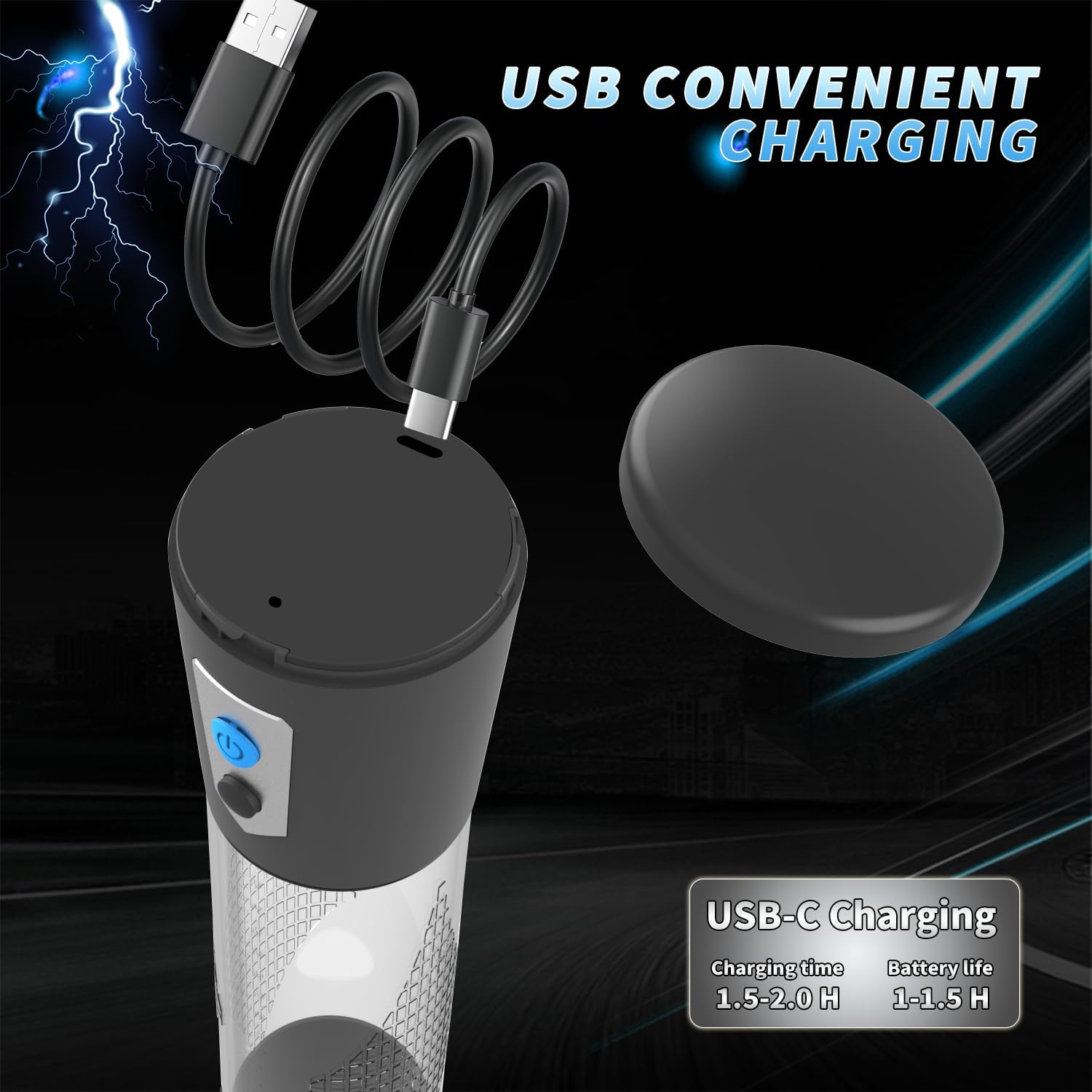 Men's Growth Pump with Strong Suction Vacuum Pump with ED Screen Powerful photo 6