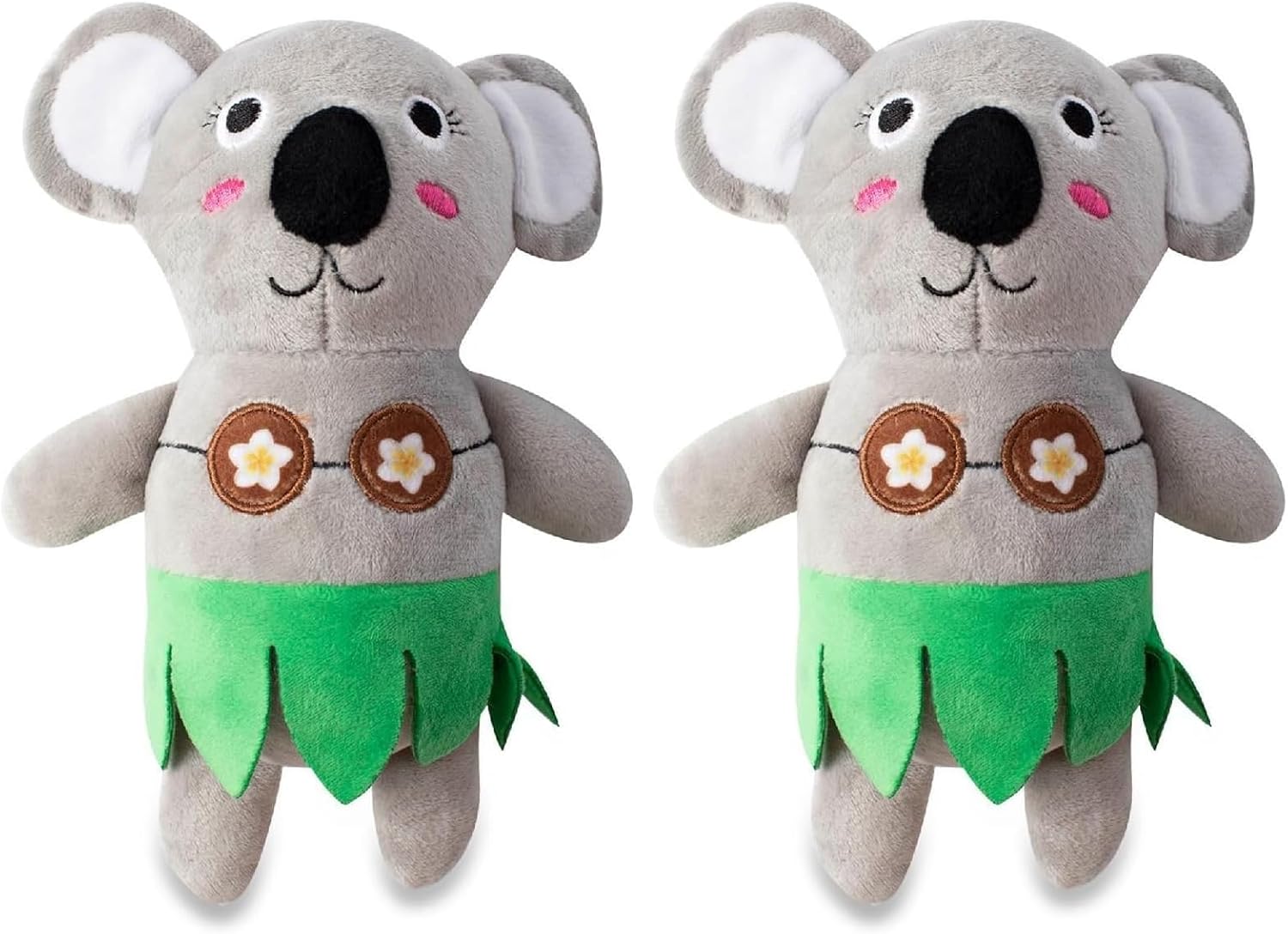 Fringe Studio Plush Dog Toy, Shake Your Palm Palms (289876) (Pack of 2)