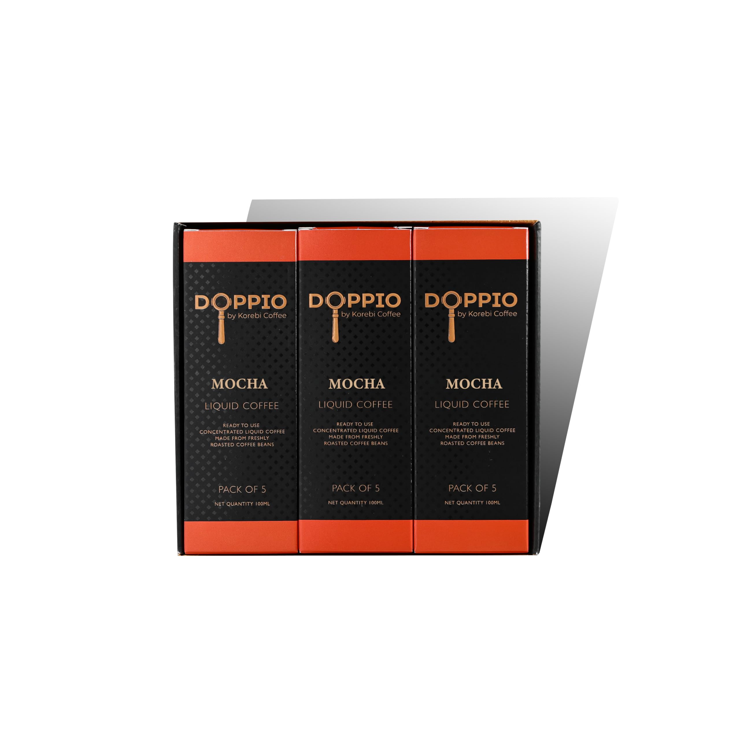 Korebi Coffee Doppio Mocha Pack of 15 - Artisan Instant Liquid
