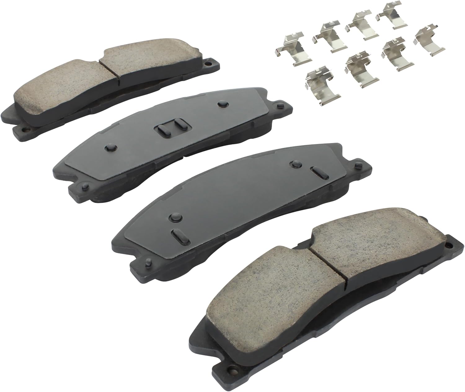 QUALITY-BUILT Front Ceramic Brake Pads, Premium 1001-1611C, Compatible with 2013-2019 Ford/Lincoln (Explorer,Flex,MKS,Taurus)