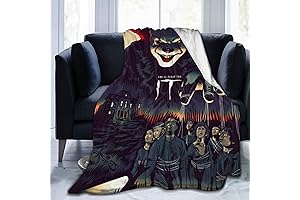 Renowned Pennywise Blanket: A Spooky and Snuggly Embrace for Halloween