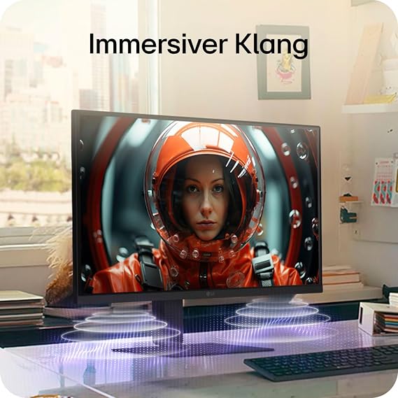 LG Ultrafine 27U730A-B.AEU (27 Inch) 4K UHD IPS Monitor HDR10 USB-C (90W) Black