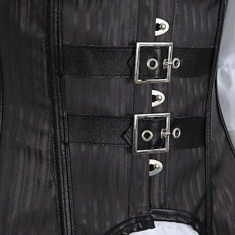 Underbust Corset Bustier top White Blouse Halter Neck 2 Piece Outfits for Women Set Exotic Gothic