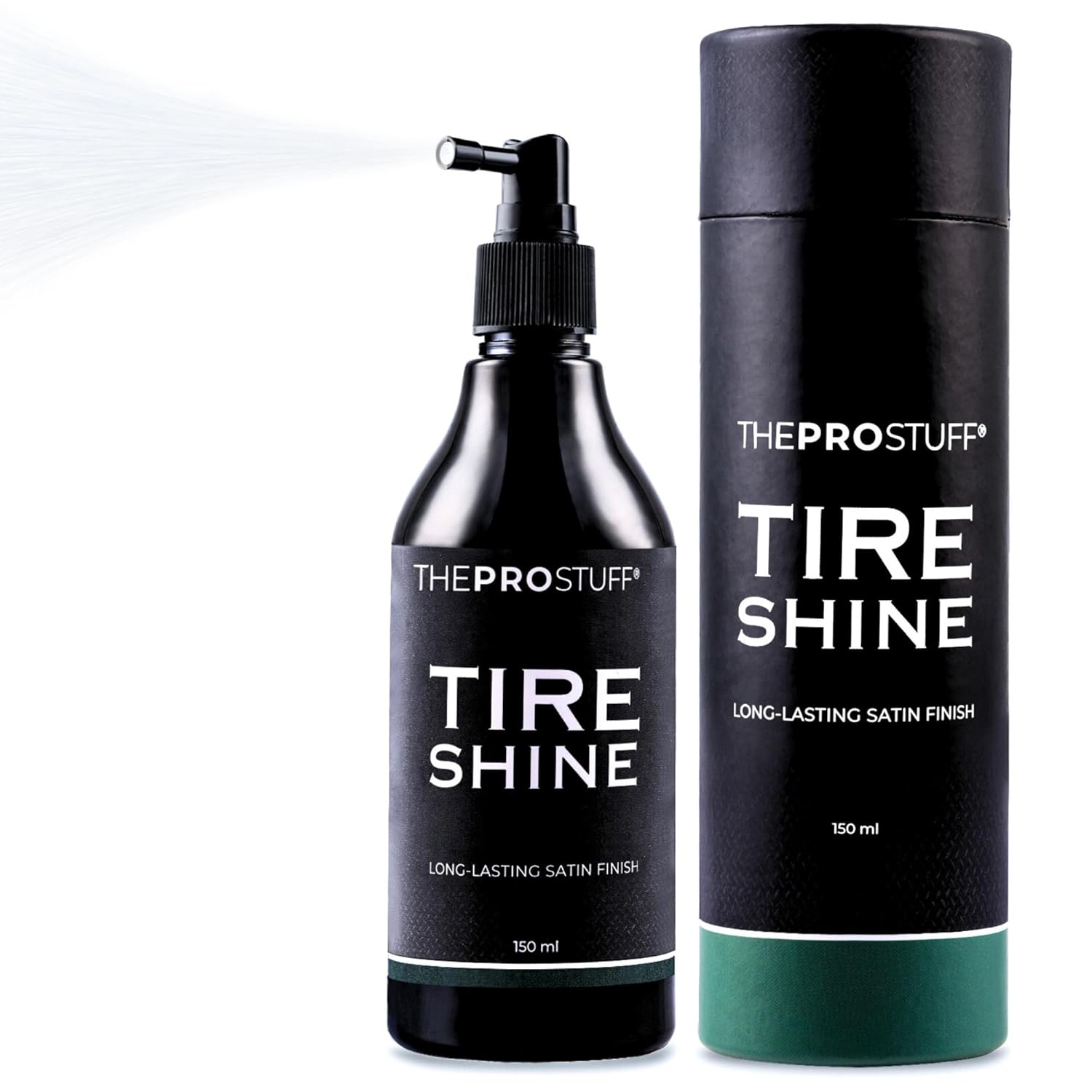 Tyre Shine – Satin Tyre Dressing for Deep Black Finish | No Sling, Quick Drying, Solvent-Free | Car Tyre Shine for Enthusiasts | 150 ml Tyre Shine – Satin Tyre Dressing for Deep Black Finish | No Sling, Quick Drying, Solvent-Free | Car Tyre Shine for Enthusiasts | 150 ml