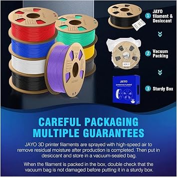 3D Printer Filament, 3D Printer PLA+ Filament, 1.75mm 10 Rolls 3D Printing Materials for 3D Printer&3D Pen(PLA Plus 10GY)
