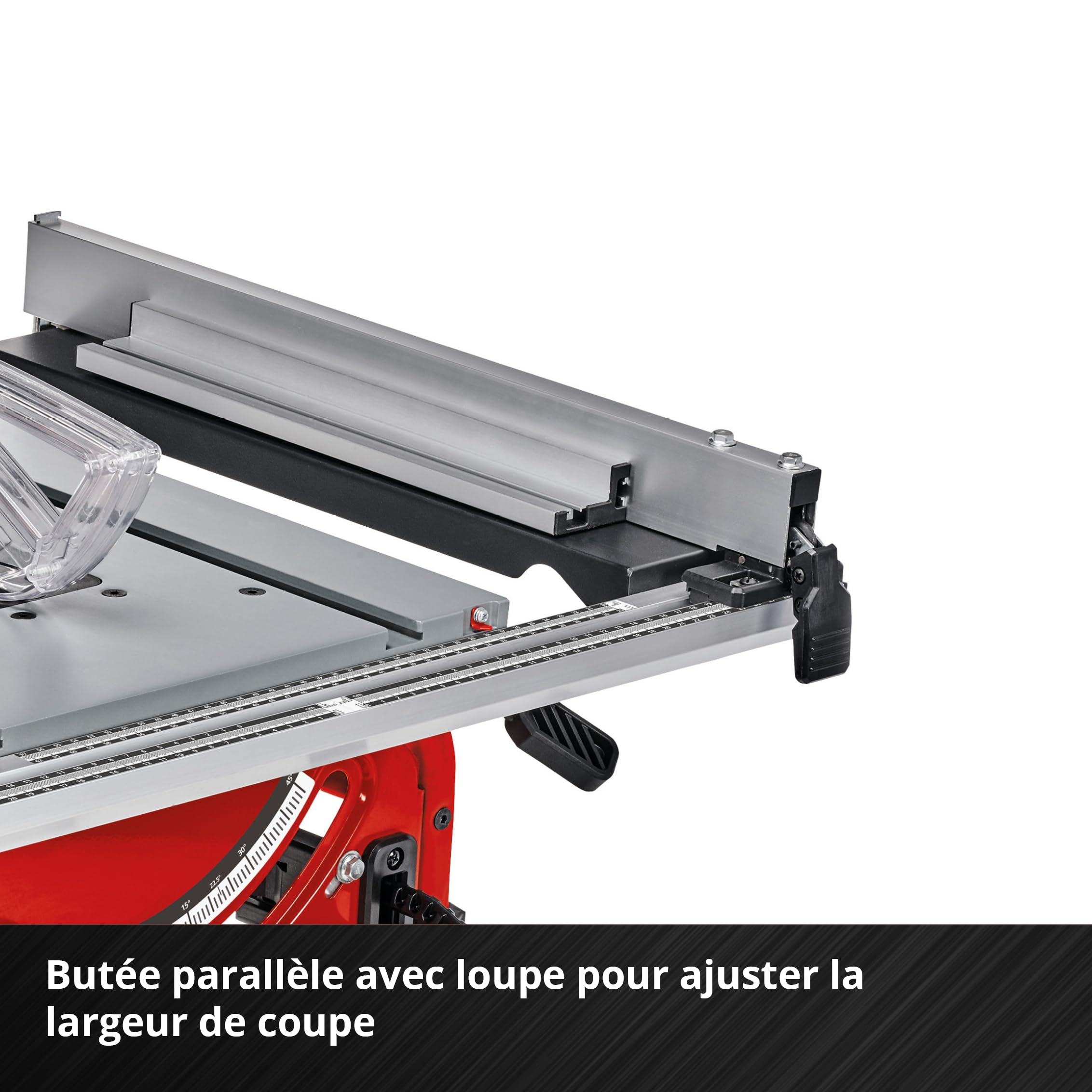 Einhell Scie circulaire sur table sans fil TE-TS 36/210 Li-Solo Power X-Change (36V, 3,800 trs/min, Lame Ø210 x ø30 mm, Table en aluminium) Livré sans Batterie ni Chargeur