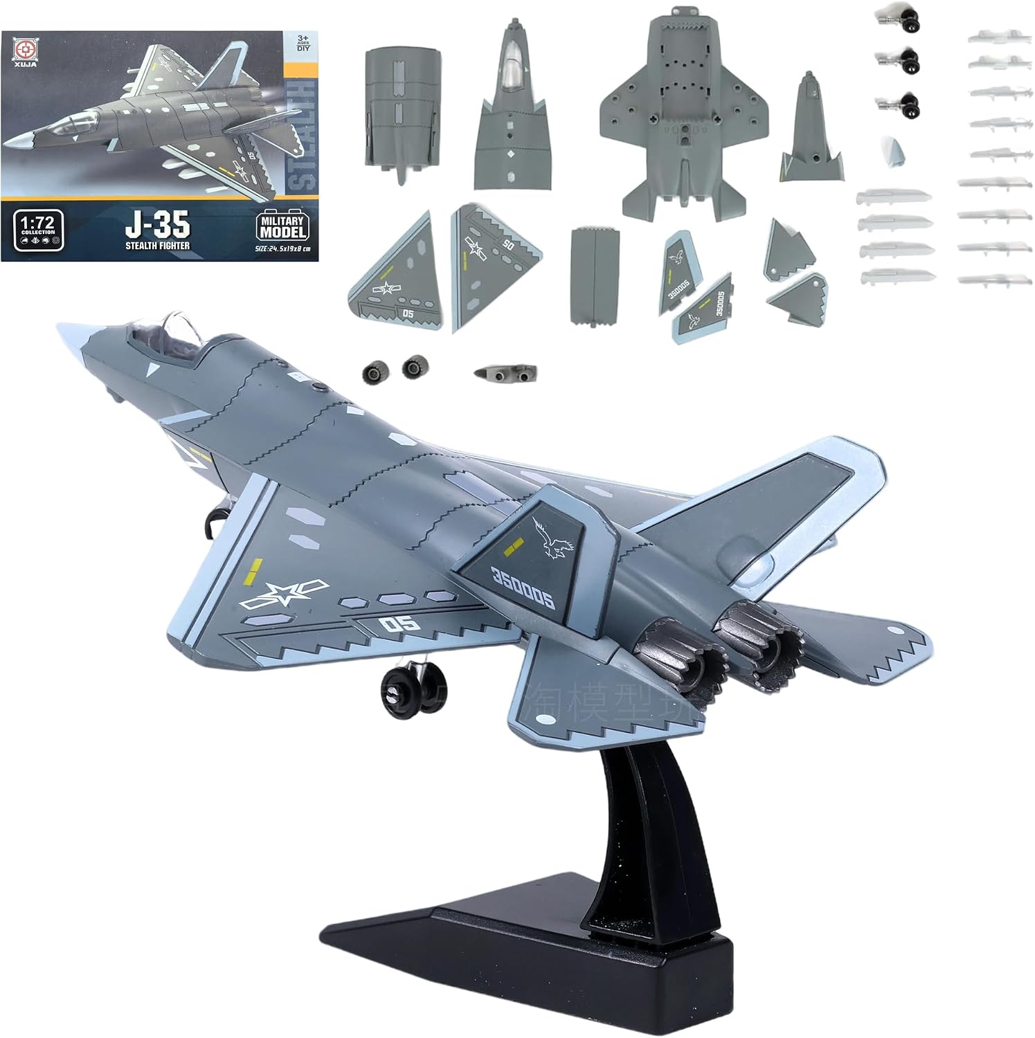 1:72 J35 Airplane Model