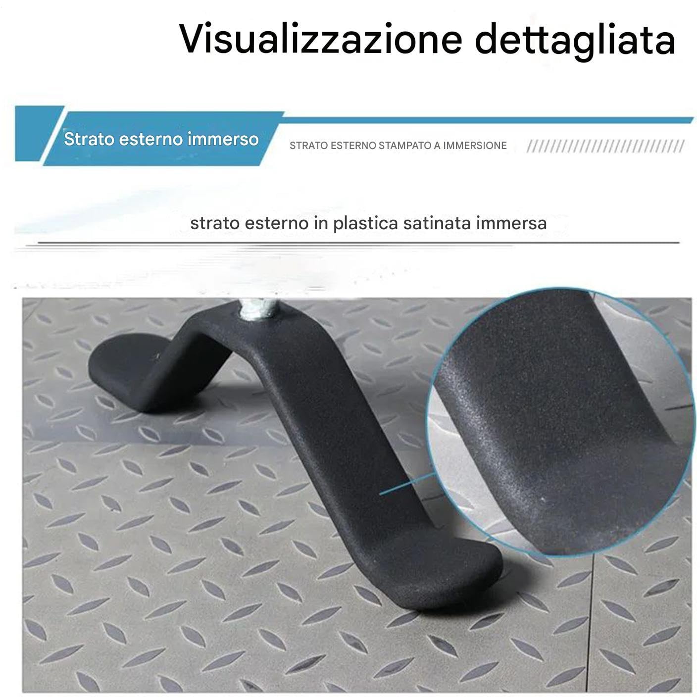Accessorio Pushdown Per Tricipiti Portatile Antiscivolo Multifunzionale | Impugnature Per Allenamento Muscolare Per Palestra Outdoor Allenamento Fitness Sport Potenziamento Muscolare E