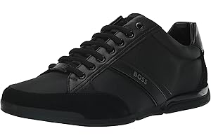 Hugo Boss Men's Saturn Low Profile Sneakers: An Epitome of Style and Comfort