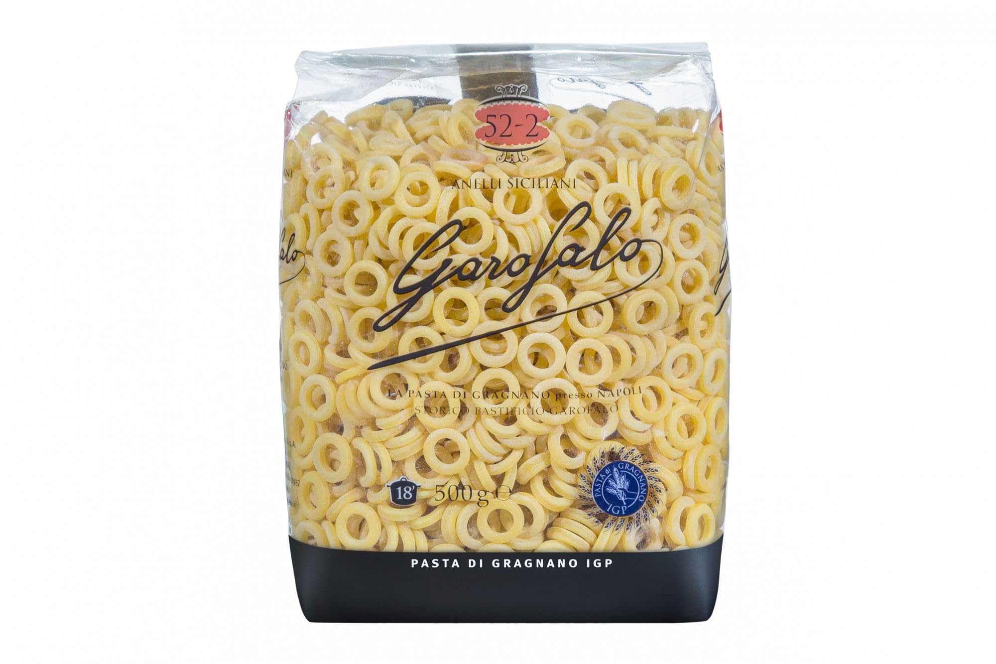 Garofalo Anelli Siciliani N°52-2 Gragnano IGP 8 x 500g + Polpa