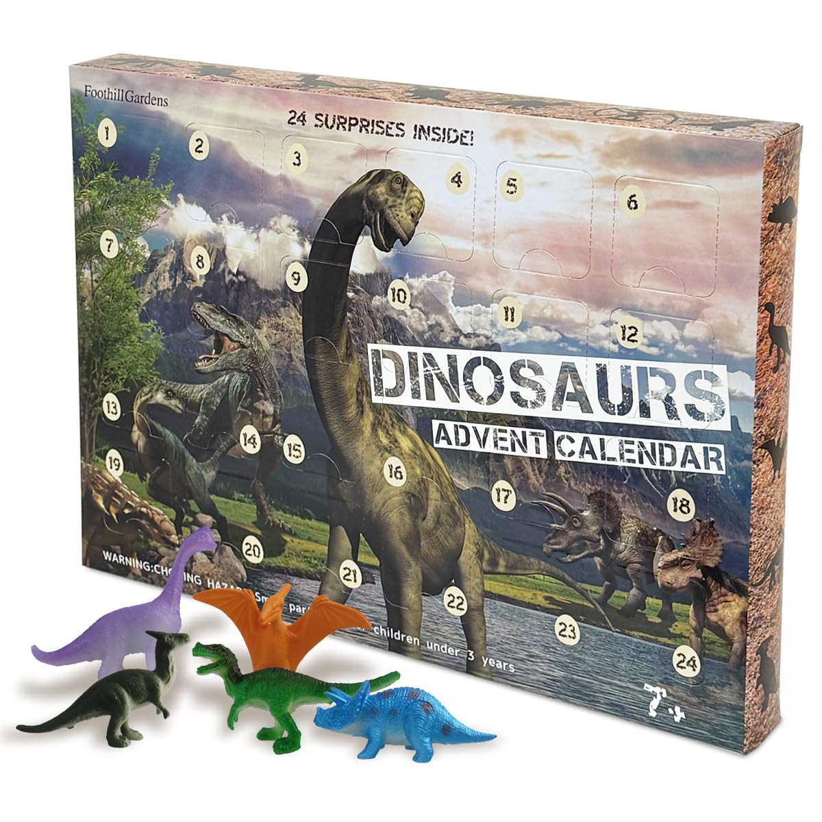 Amazon.co.jp: Foothill Gardens ダイナソー アドベントカレンダー