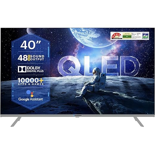 Blaupunkt 100 cm (40 inches) Quantum Dot Series QLED Google Android TV 40QD7070