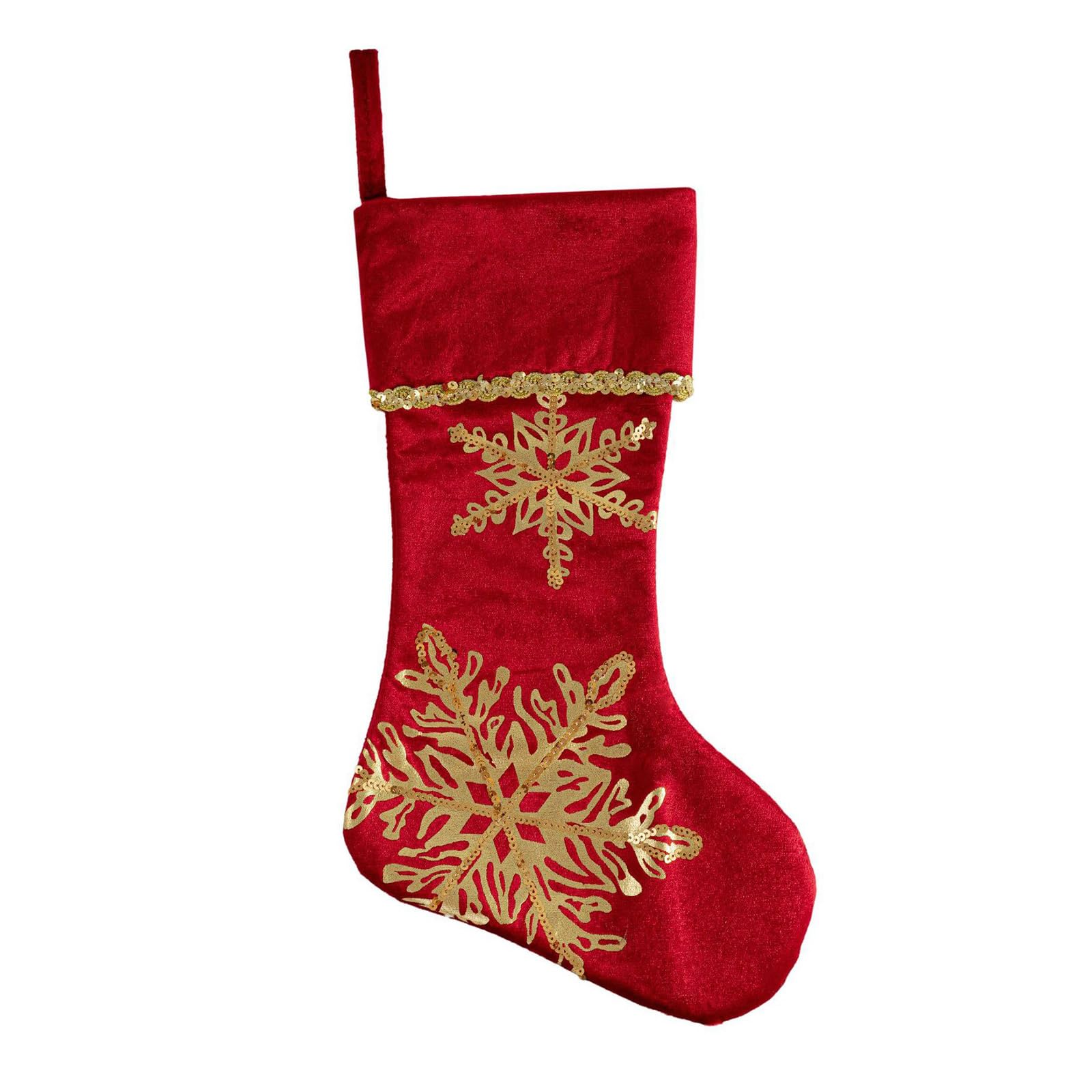 oringnat Christmas Stockings Lovely Candy Bag Snowflake Christmas Hanging Socks Christmas Socks For Fireplaces
