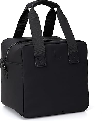 Miniatura 8 de LEONORE Bolsa de almuerzo  Enfriador aislado para el trabajo, la universidad y viajes  Lonchera grande reutilizable para hombres y mujeres  Bolso de